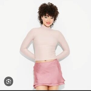 Wild Fable Women's Long Sleeve Mock Turtleneck Shirt - Pick